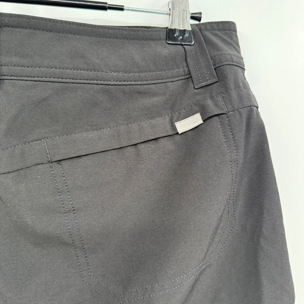 Eddie Bauer 6 Skort Women Black Performance Hiking Golf Athletic‎ Stretch Pocket